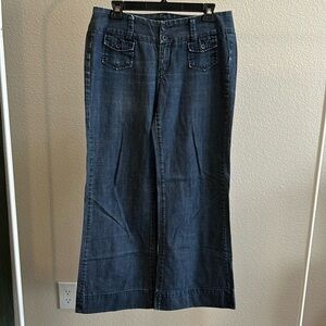 Lucky Brand Blue Flare & Wide Leg Jeans